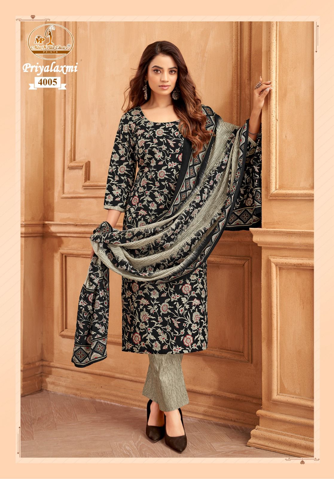Priyalaxmi Vol 4 Miss World Choice Cotton Dress Material Manufacturer Ahmedabad
