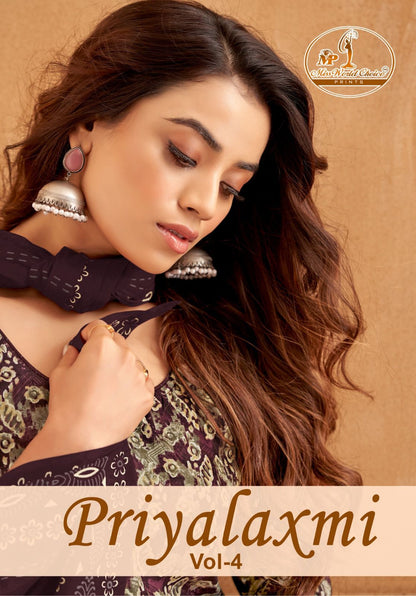 Priyalaxmi Vol 4 Miss World Choice Readymade Cotton Pant Suits Exporter Ahmedabad