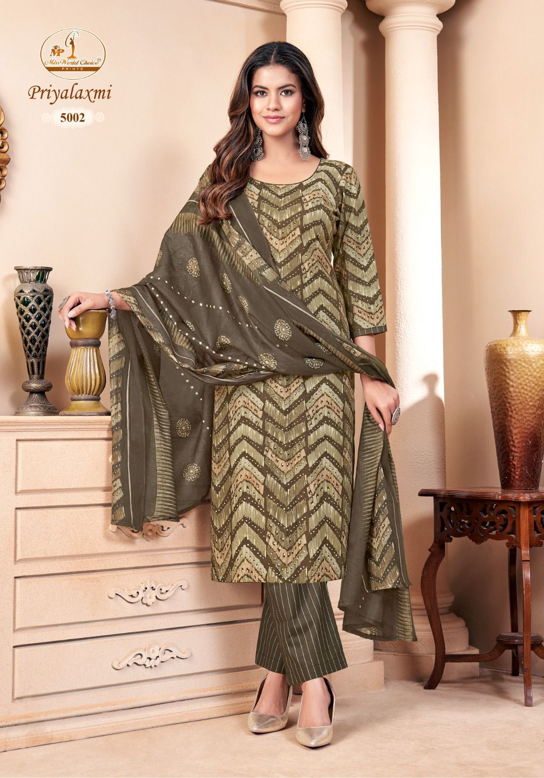 Priyalaxmi Vol 5 Miss World Choice Cotton Dress Material Exporter