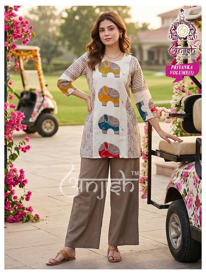 Priyanka Anjish Vatican Co Ord Set Manufacturer Gujarat