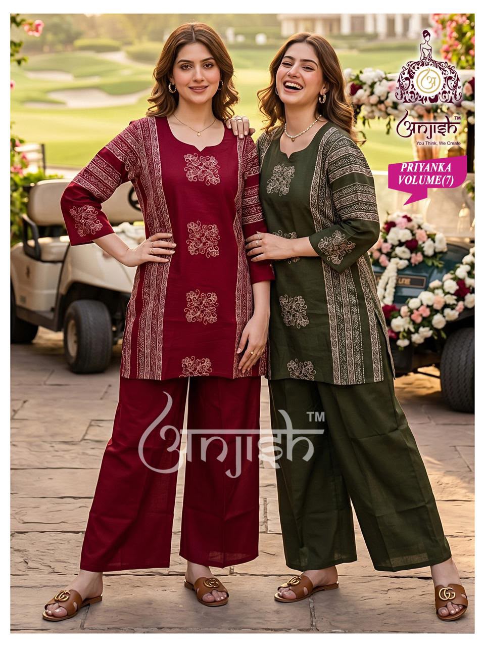 Priyanka Anjish Vatican Co Ord Set Manufacturer Gujarat