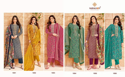 Priyanka Vol 1 Suryajyoti Modal Readymade Pant Style Suits Manufacturer