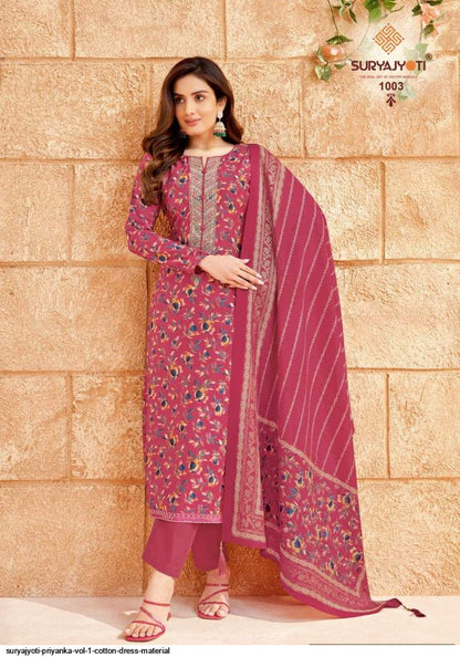 Priyanka Vol 1 Suryajyoti Modal Readymade Pant Style Suits Manufacturer