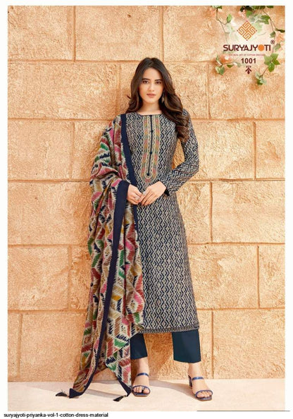 Priyanka Vol 1 Suryajyoti Modal Readymade Pant Style Suits Manufacturer