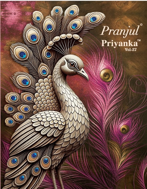 Priyanka Vol 27 Pranjul Cotton Dress Material Supplier Gujarat