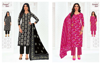 Priyanka Vol 28 Pranjul Readymade Cotton Pant Suits Exporter