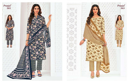 Priyanka Vol 28 Pranjul Readymade Cotton Pant Suits Exporter