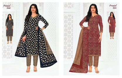 Priyanka Vol 28 Pranjul Readymade Cotton Pant Suits Exporter