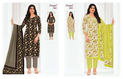 Priyanka Vol 28 Pranjul Readymade Cotton Pant Suits Exporter