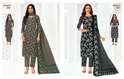 Priyanka Vol 28 Pranjul Readymade Cotton Pant Suits Exporter