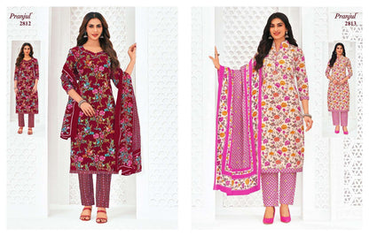 Priyanka Vol 28 Pranjul Readymade Cotton Pant Suits Exporter