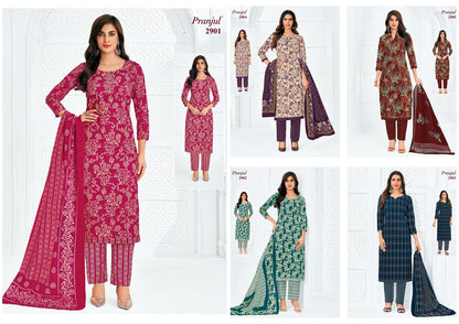 Priyanka Vol 29 Pranjul Cotton Dress Material Manufacturer