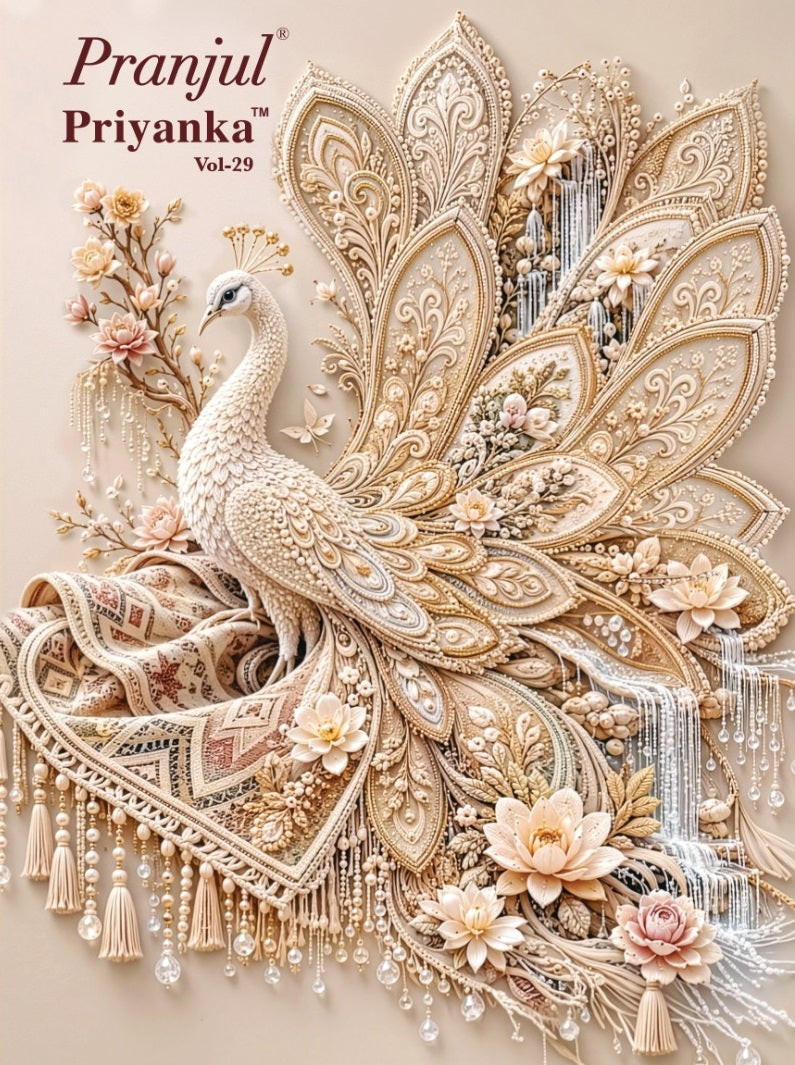 Priyanka Vol 29 Pranjul Cotton Dress Material Manufacturer