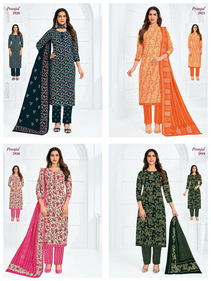 Priyanka Vol 29 Pranjul Cotton Dress Material Manufacturer