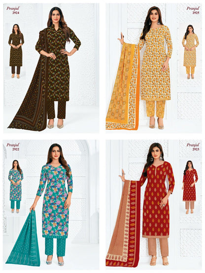 Priyanka Vol 29 Pranjul Cotton Dress Material Manufacturer