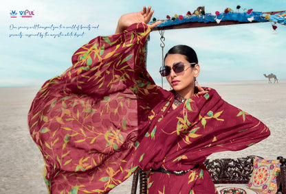 Priyanka Vol 2 Vipul Georgette Sarees Manufacturer Ahmedabad