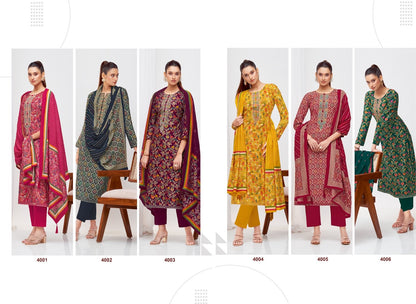 Priyanka Vol 4 Suryajyoti Modal Pant Style Suits Manufacturer Ahmedabad