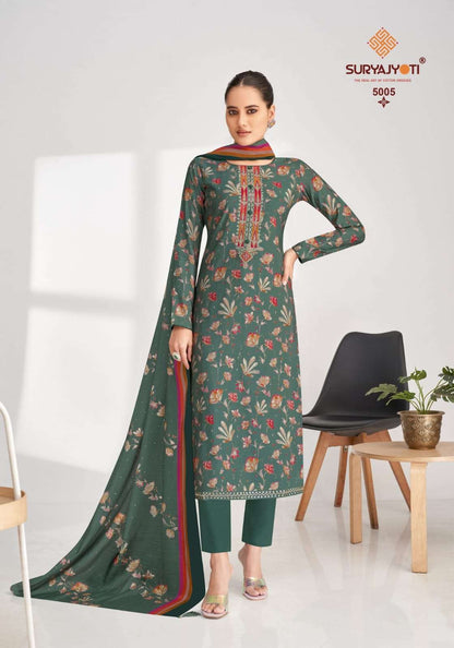Priyanka Vol 5 Suryajyoti Modal Pant Style Suits Manufacturer Ahmedabad