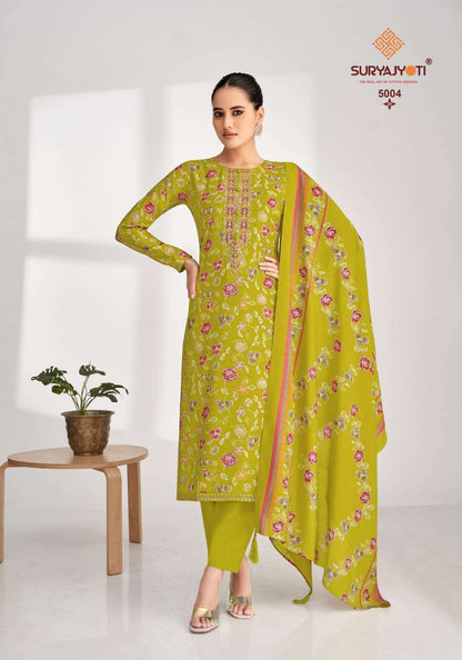 Priyanka Vol 5 Suryajyoti Modal Pant Style Suits Manufacturer Ahmedabad