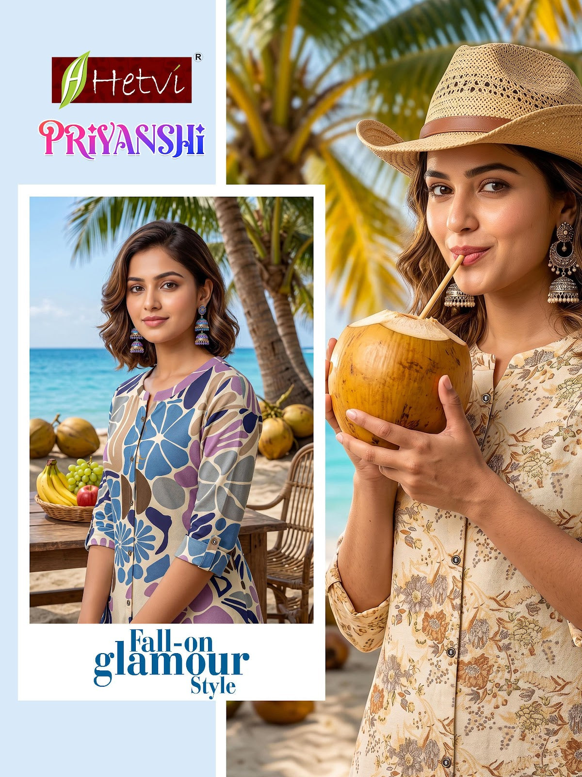 Priyanshi Hetvi Cotton A-Line Kurti Wholesaler India