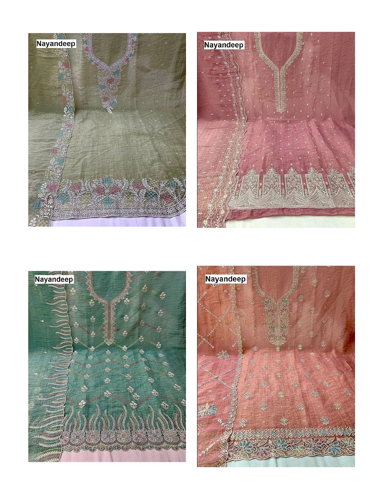 Priyanshi Nayandeep Dola Silk Salwar Suits Exporter