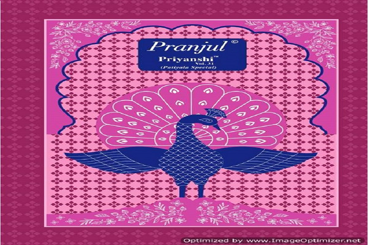Priyanshi Vol 31 Pranjul Readymade Cotton Patiyala Suits Wholesaler Ahmedabad
