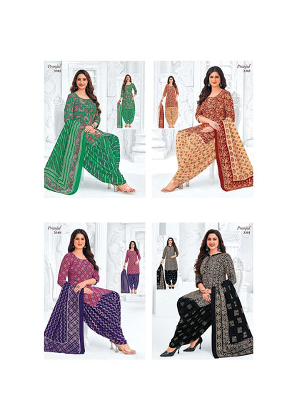 Priyanshi Vol 33 Pranjul Cotton Dress Material Supplier India