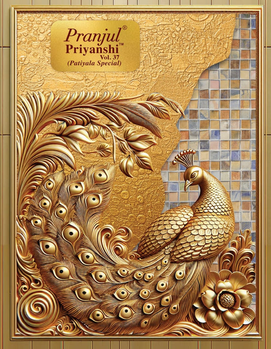 Priyanshi Vol 37 Pranjul Cotton Dress Material Exporter India