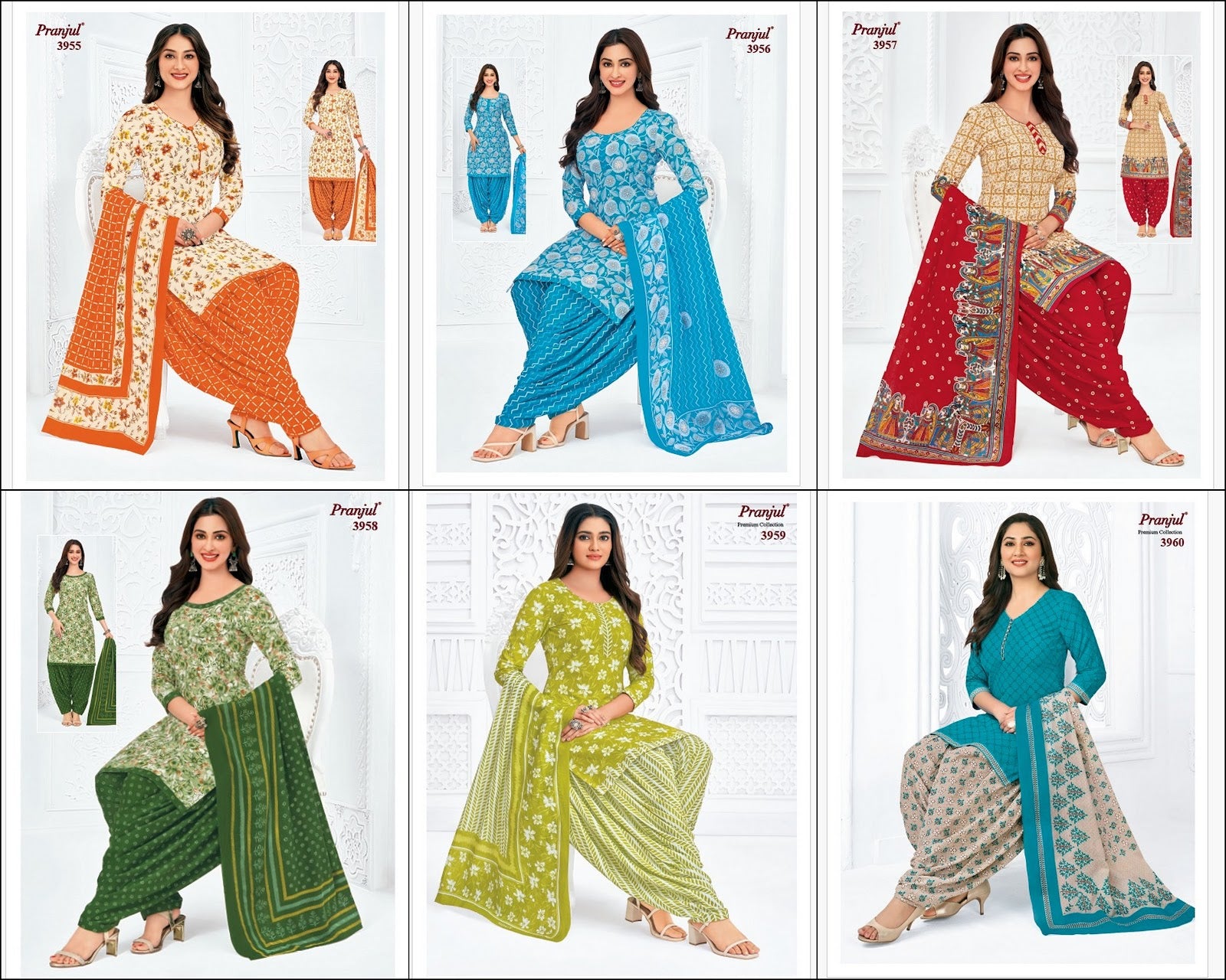 Priyanshi Vol 39 Pranjul Cotton Dress Material Exporter