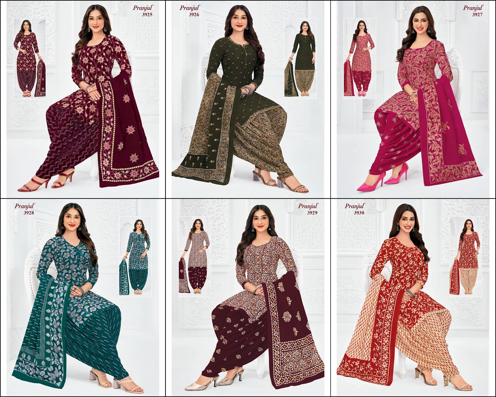 Priyanshi Vol 39 Pranjul Cotton Dress Material Exporter