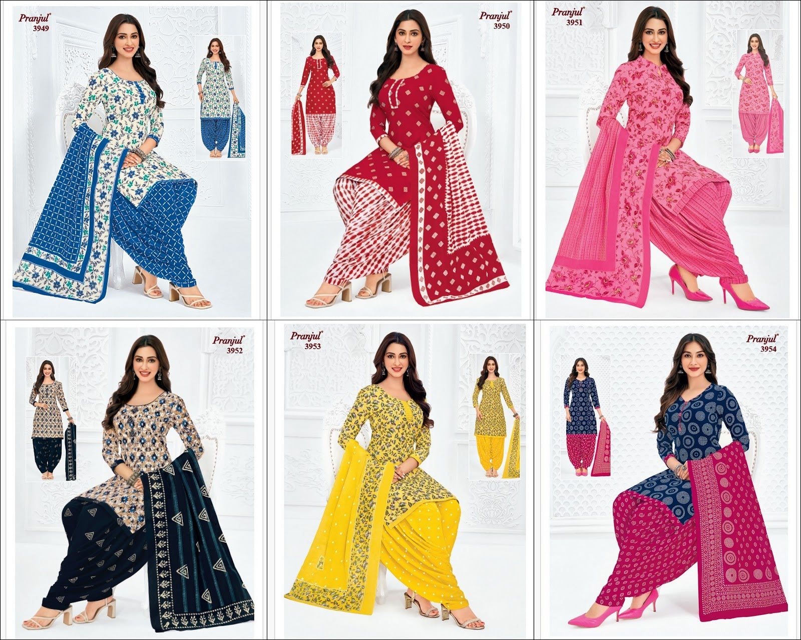 Priyanshi Vol 39 Pranjul Cotton Dress Material Exporter