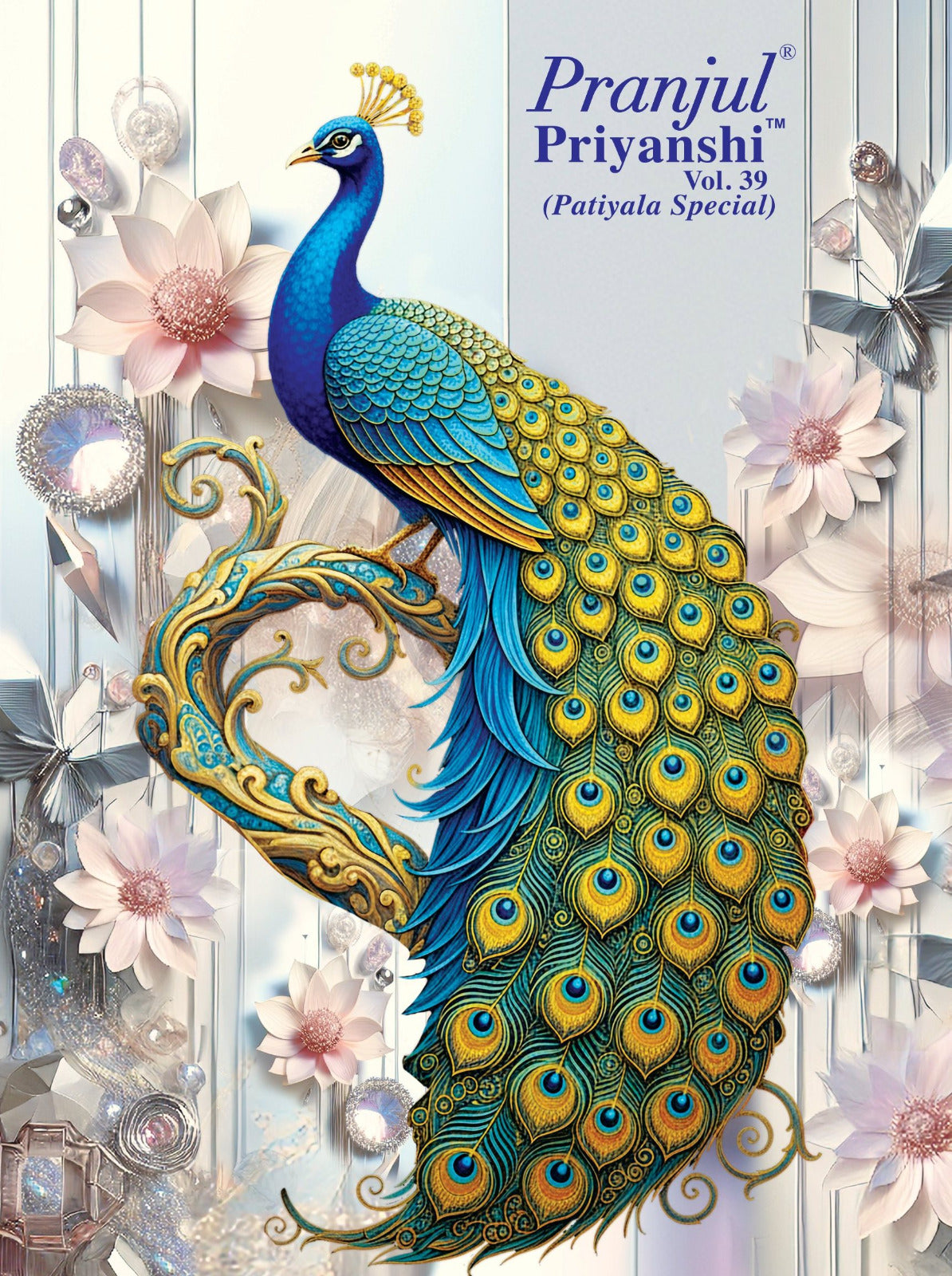 Priyanshi Vol 39 Pranjul Readymade Cotton Patiyala Suits Wholesaler India