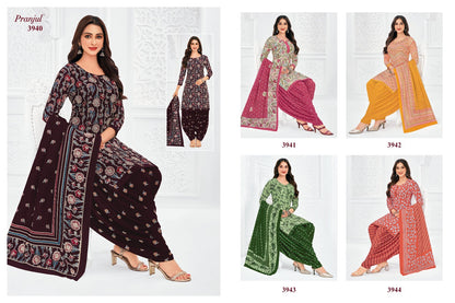 Priyanshi Vol 39 Pranjul Readymade Cotton Patiyala Suits Wholesaler India