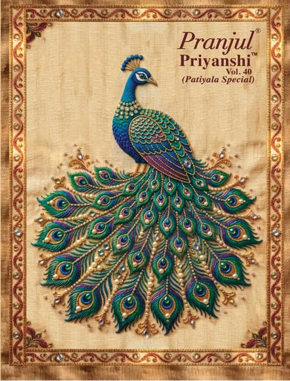 Priyanshi Vol 40 Pranjul Cotton Dress Material Exporter Gujarat