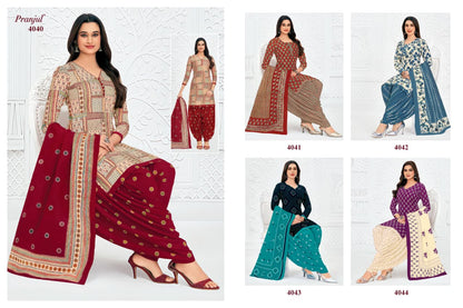 Priyanshi Vol 40 Pranjul Cotton Dress Material Exporter Gujarat