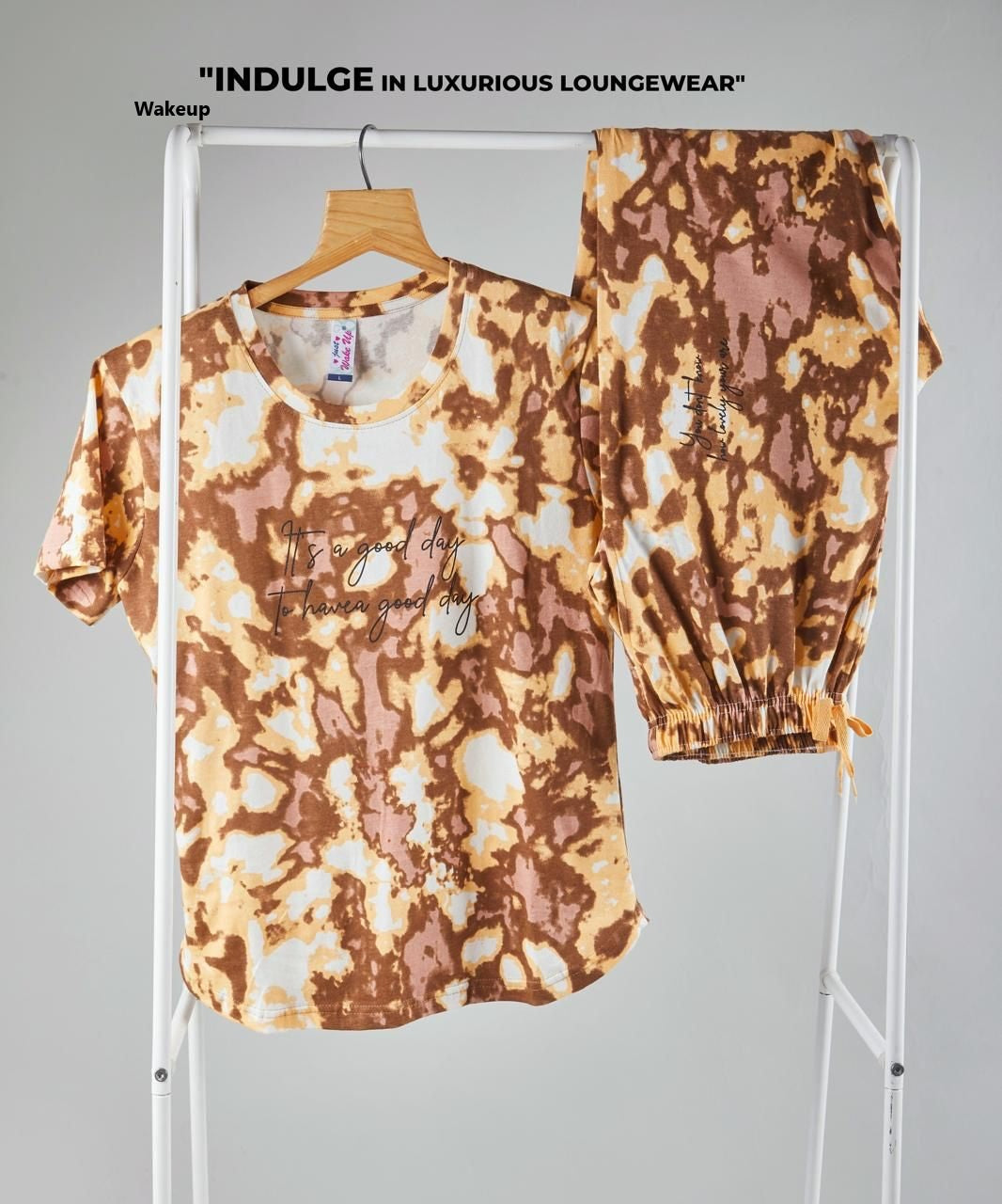 Ps 122 Wakeup Tie Dye Pyjama Night Suits Wholesale Price