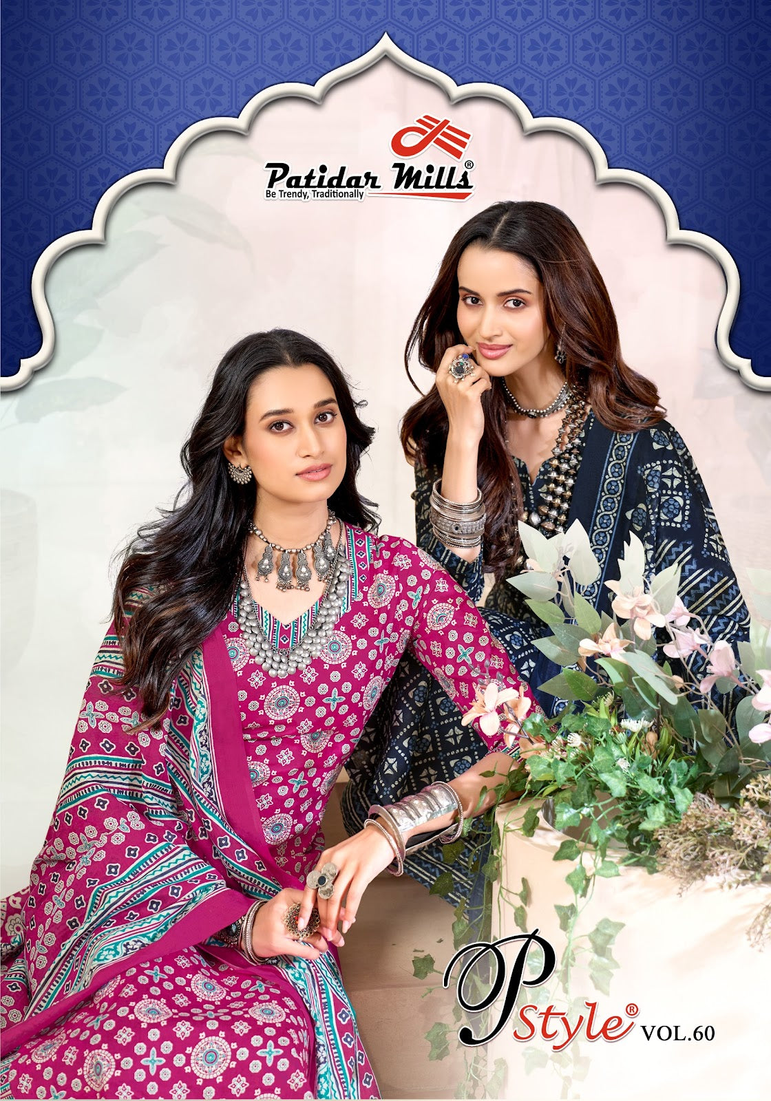 Pstyle Vol 60 Patidar Mills Cotton Dress Material Wholesaler India