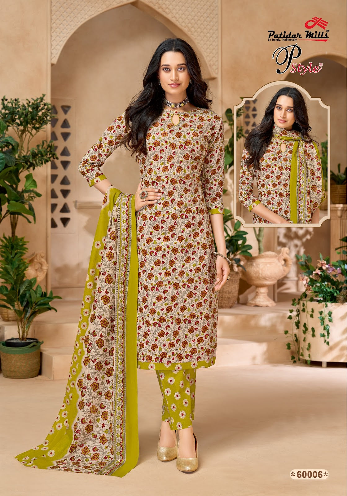 Pstyle Vol 60 Patidar Mills Cotton Dress Material Wholesaler India