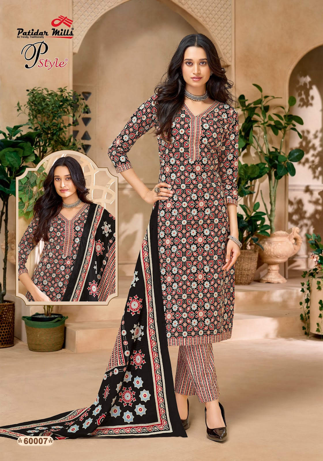 Pstyle Vol 60 Patidar Mills Cotton Dress Material Wholesaler India