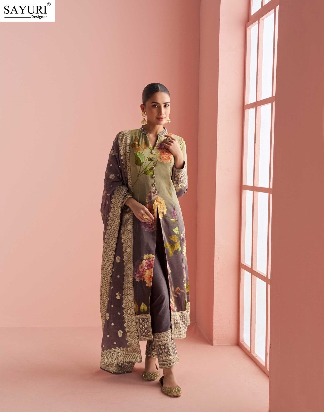 Pulkari Sayuri Premium Silk Readymade Pant Style Suits Wholesale Price