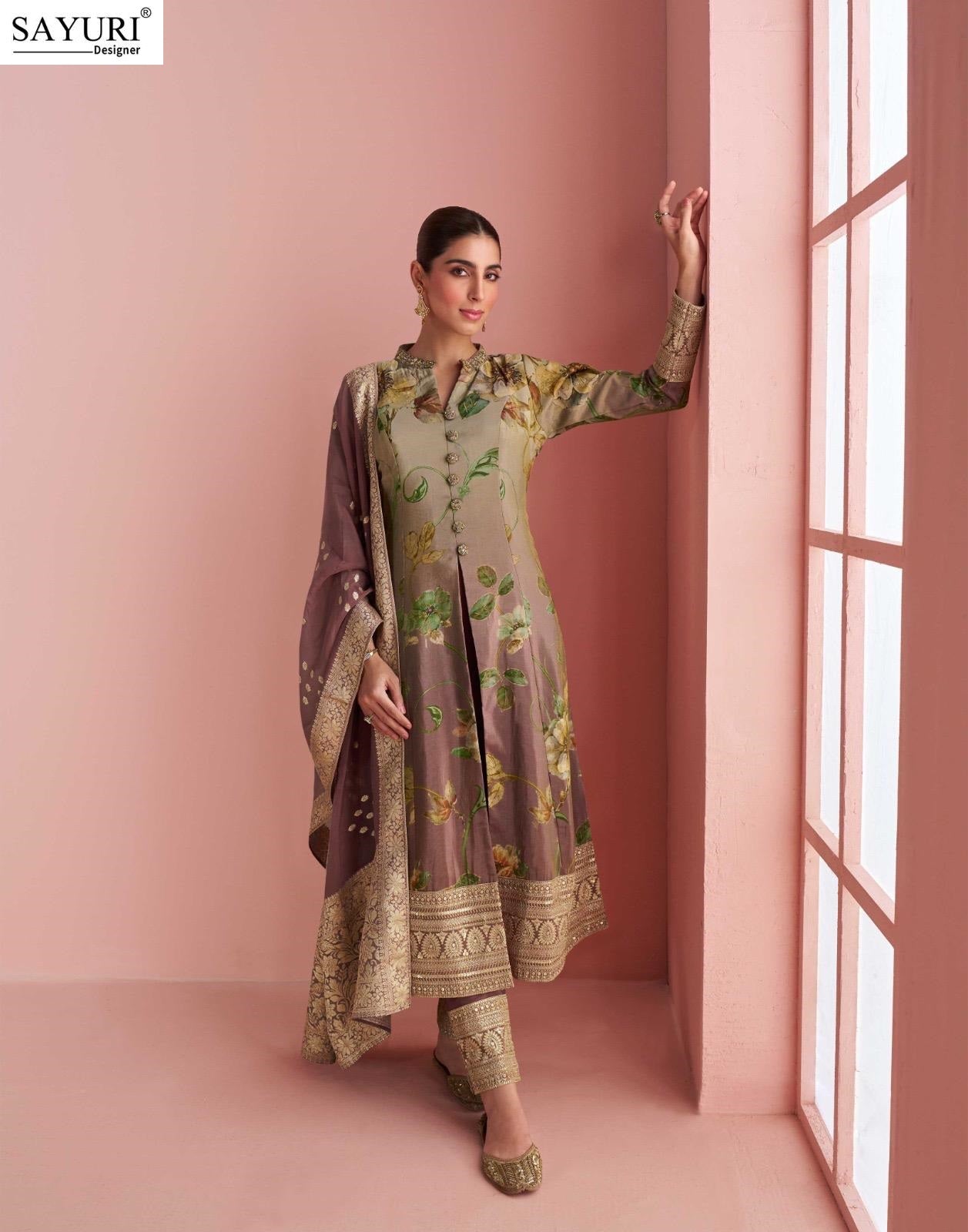 Pulkari Sayuri Premium Silk Readymade Pant Style Suits Wholesale Price