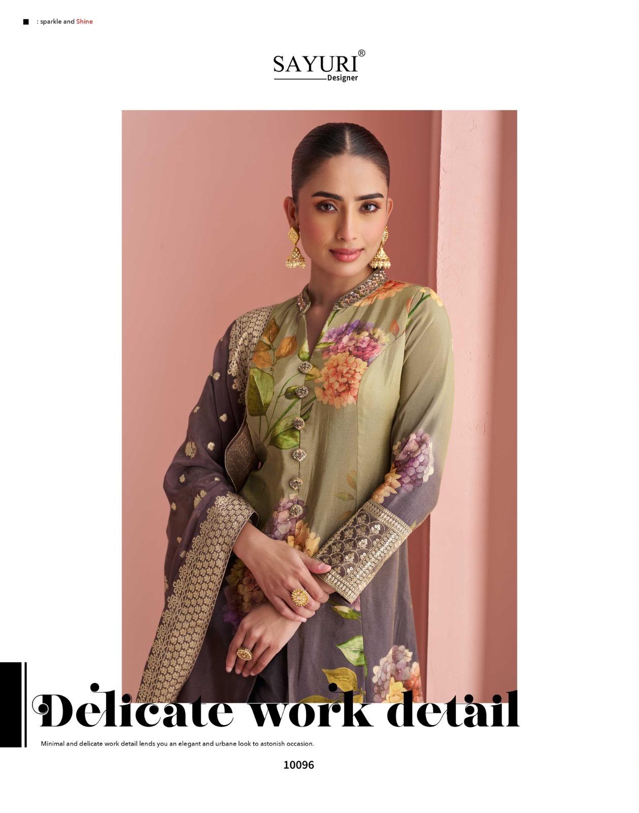 Pulkari Sayuri Premium Silk Readymade Pant Style Suits Wholesale Price
