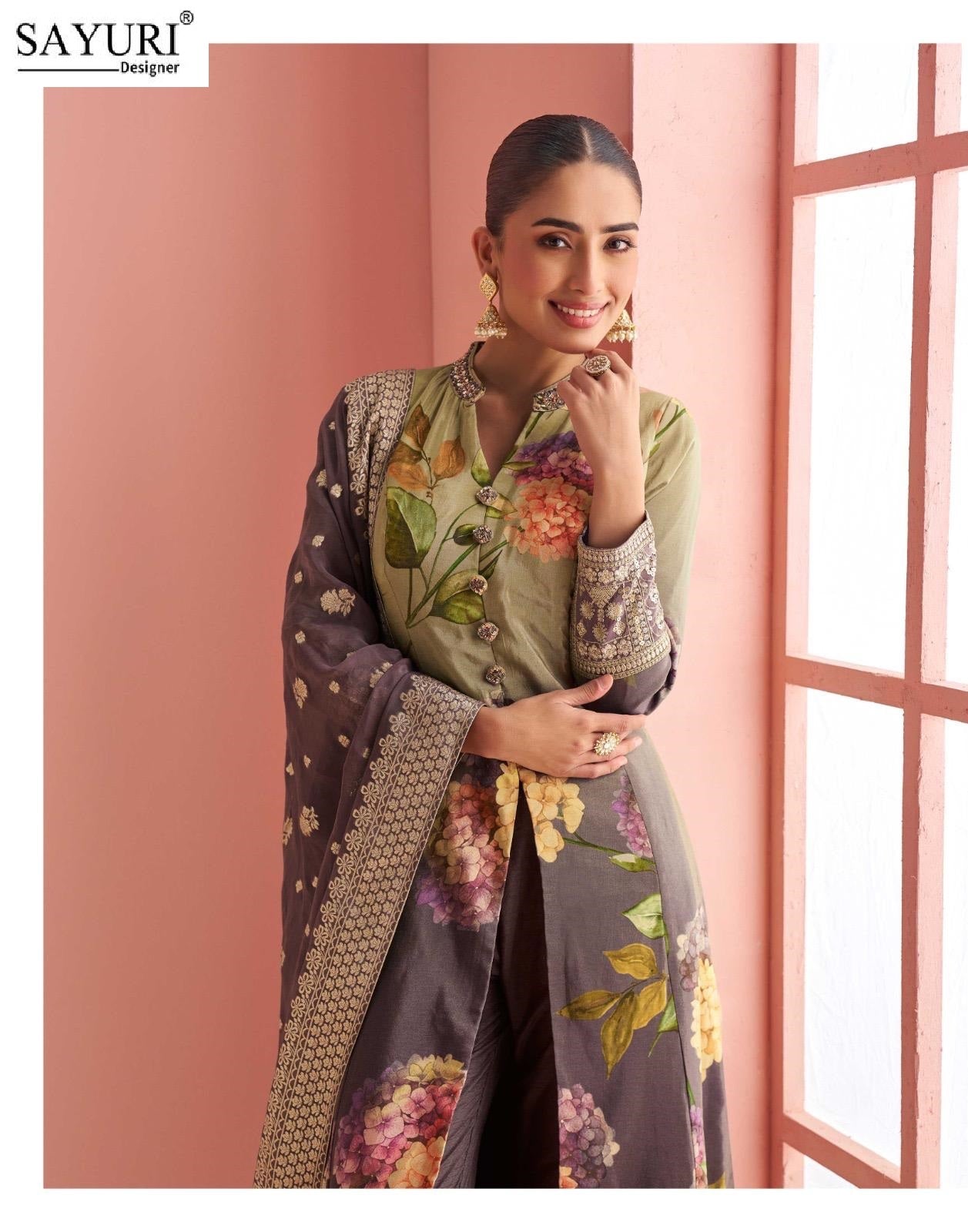 Pulkari Sayuri Premium Silk Readymade Pant Style Suits Wholesale Price