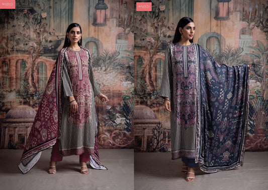 Pulki Naariti Lawn Cotton Pant Style Suits Wholesale Price
