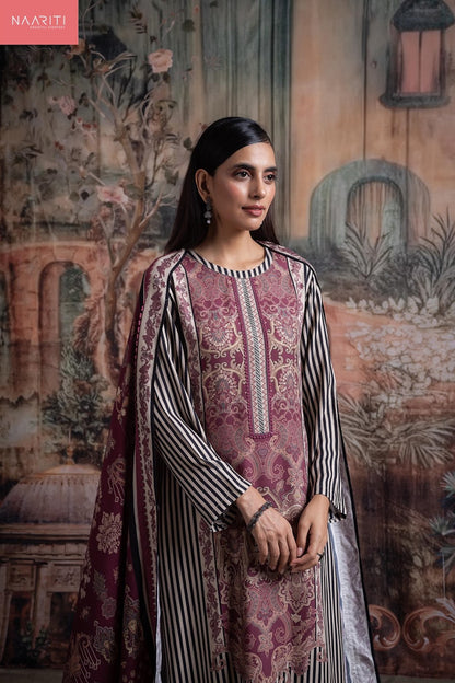 Pulki Naariti Lawn Cotton Pant Style Suits Wholesale Price