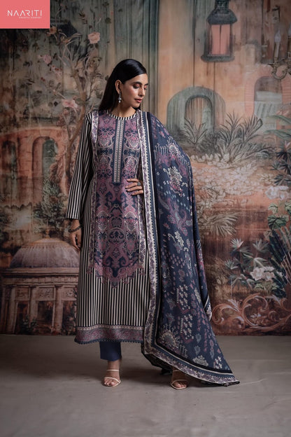 Pulki Naariti Lawn Cotton Pant Style Suits Wholesale Price
