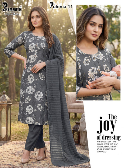 Puloma Prmnt Vatican Feeding Readymade Suit Exporter Ahmedabad
