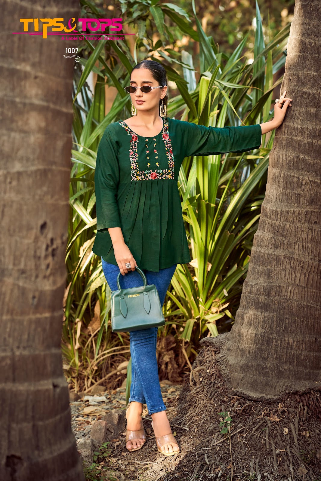 Pulpy Vol 15 Tips Tops Rayon 16Kg Stylish Short Tops Supplier Gujarat