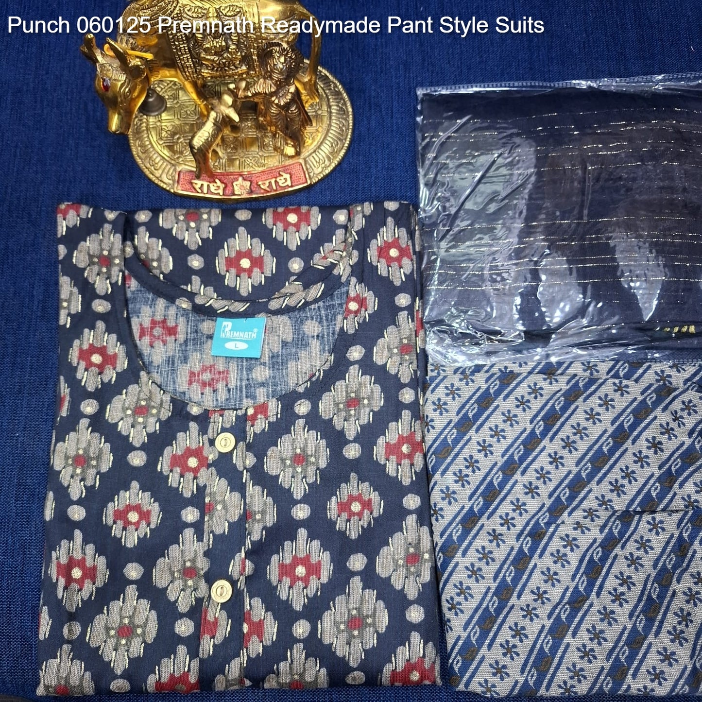 Punch 060125 Premnath Rayon Readymade Pant Style Suits Manufacturer
