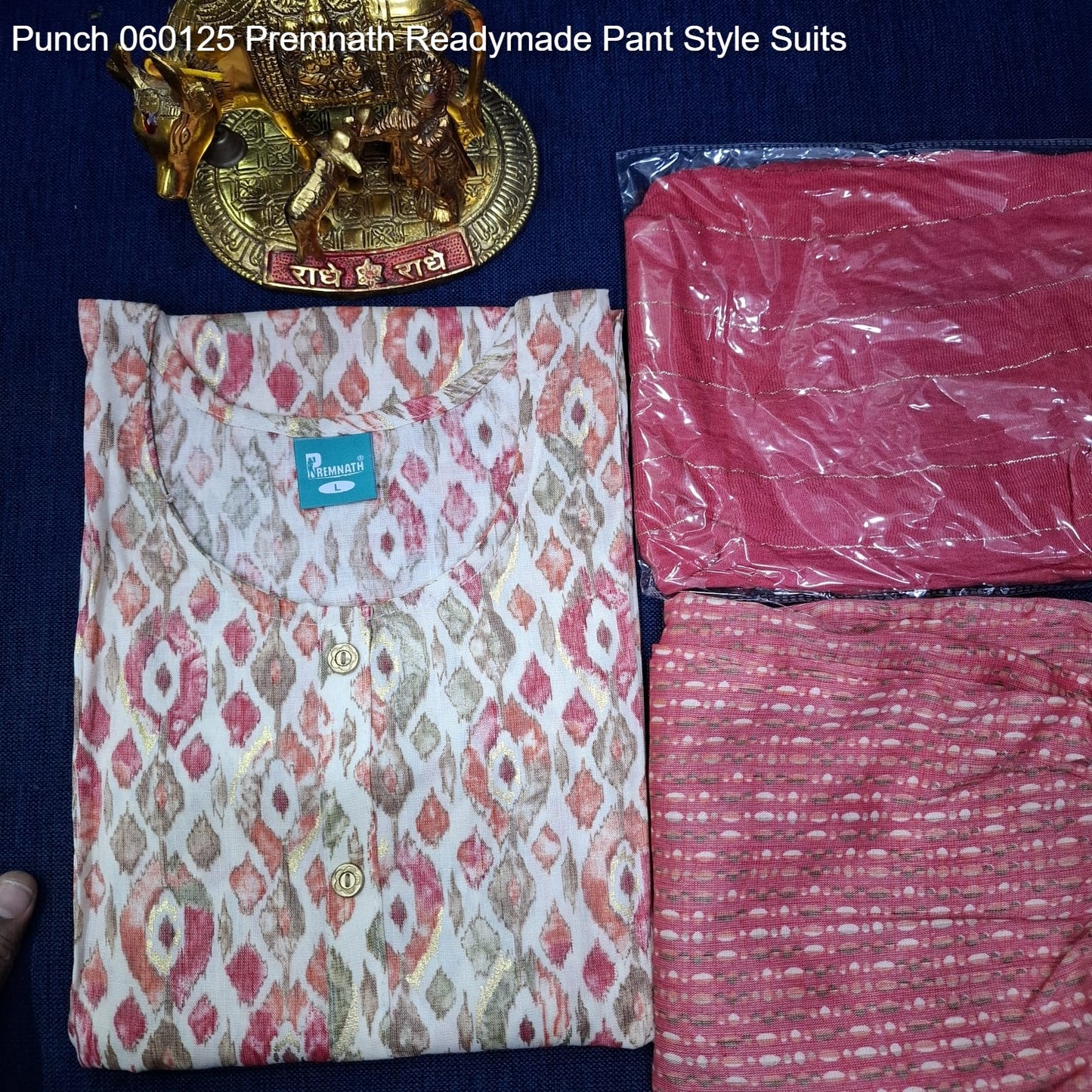 Punch 060125 Premnath Rayon Readymade Pant Style Suits Manufacturer
